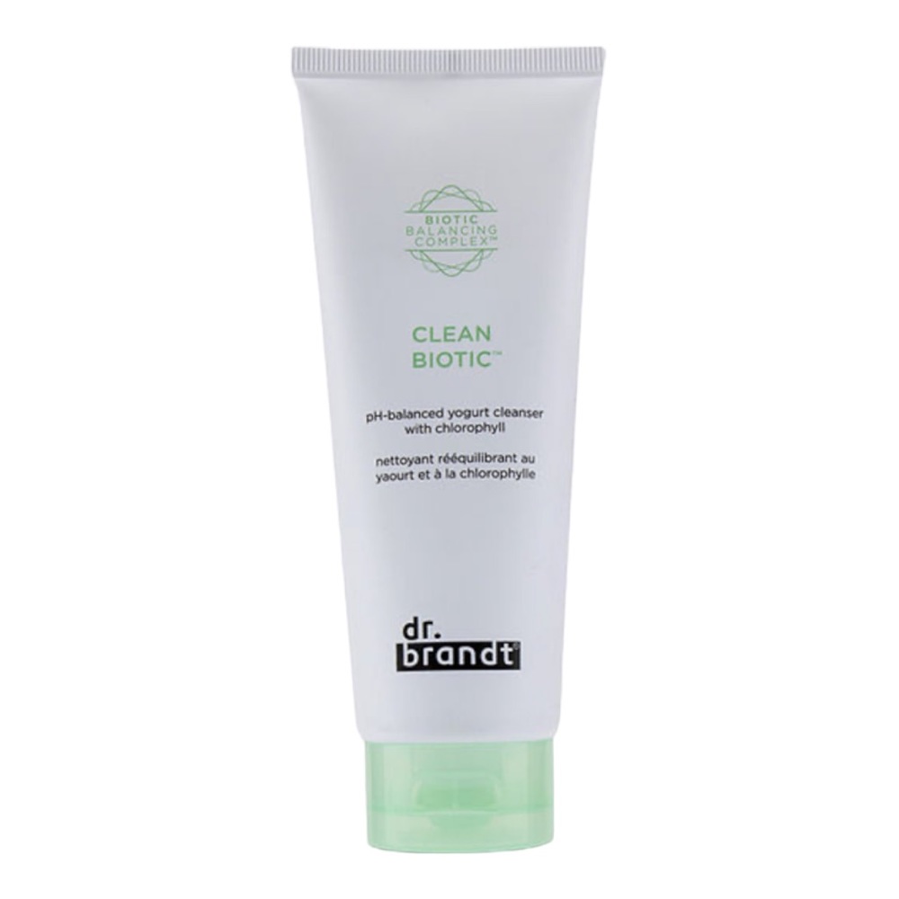 Dr Brandt Clean Biotic pH Balanced Yogurt Cleanser Face Wash with Chlorophyll